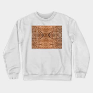 Minimalist Weathered Wooden Surface Crewneck Sweatshirt